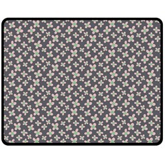 Little Spring Blossom  Double Sided Fleece Blanket (medium) by ConteMonfreyShop