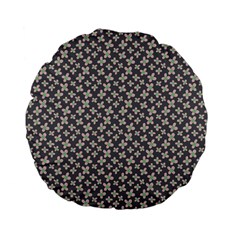 Little Spring Blossom  Standard 15  Premium Flano Round Cushion  by ConteMonfreyShop