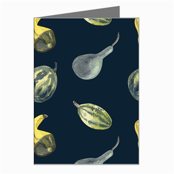 Vintage Vegetables Zucchini Greeting Card