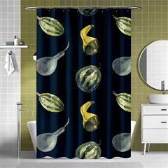 Vintage Vegetables Zucchini Shower Curtain 48  X 72  (small) by ConteMonfreyShop