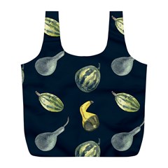 Vintage Vegetables Zucchini Full Print Recycle Bag (l) by ConteMonfreyShop