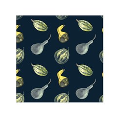 Vintage Vegetables Zucchini Square Satin Scarf (30  X 30 ) by ConteMonfreyShop