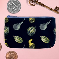 Vintage Vegetables Zucchini Large Coin Purse by ConteMonfreyShop