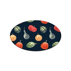 Vintage Vegetables  Sticker (oval) by ConteMonfreyShop