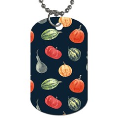 Vintage Vegetables  Dog Tag (one Side) by ConteMonfreyShop