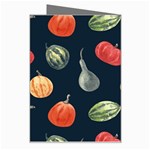 Vintage Vegetables  Greeting Card Right