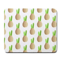 Succulent Vases  Large Mousepad by ConteMonfreyShop