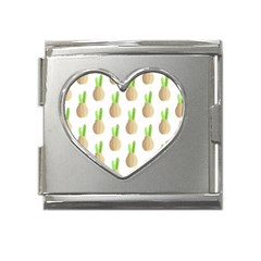 Succulent Vases  Mega Link Heart Italian Charm (18mm)