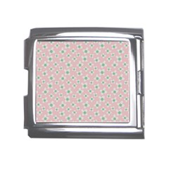 Pink Spring Blossom Mega Link Italian Charm (18mm)