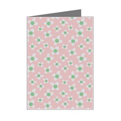 Pink Spring Blossom Mini Greeting Card by ConteMonfreyShop