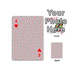 Pink Spring Blossom Playing Cards 54 Designs (Mini) Front - Heart4