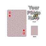 Pink Spring Blossom Playing Cards 54 Designs (Mini) Front - Diamond10