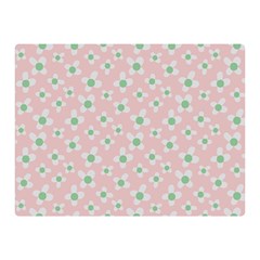 Pink Spring Blossom Double Sided Flano Blanket (mini) by ConteMonfreyShop