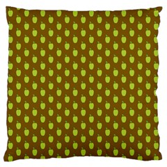 All The Green Apples Standard Flano Cushion Case (two Sides)