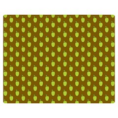 All The Green Apples Double Sided Flano Blanket (medium) by ConteMonfreyShop