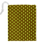 All The Green Apples Drawstring Pouch (4XL) Back