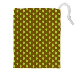 All The Green Apples Drawstring Pouch (5xl) by ConteMonfreyShop