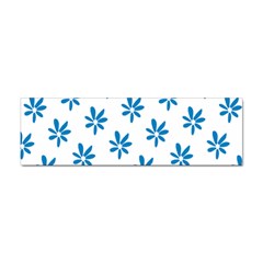 Little Blue Daisies  Sticker (bumper)