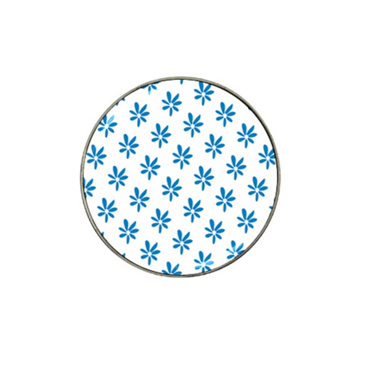 Little Blue Daisies  Hat Clip Ball Marker (4 pack)