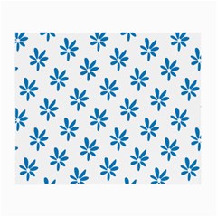 Little Blue Daisies  Small Glasses Cloth by ConteMonfreyShop