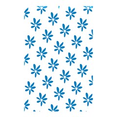 Little Blue Daisies  Shower Curtain 48  X 72  (small)