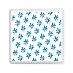 Little Blue Daisies  Memory Card Reader (square) by ConteMonfreyShop