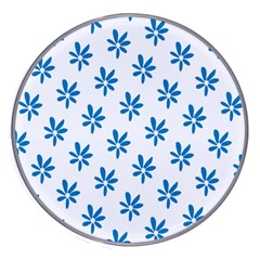 Little Blue Daisies  Wireless Fast Charger(white)