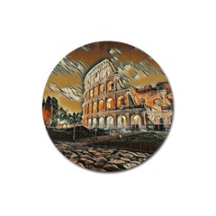 Colosseo Italy Magnet 3  (round) by ConteMonfrey