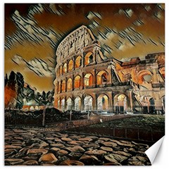 Colosseo Italy Canvas 12  X 12  by ConteMonfrey