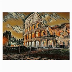 Colosseo Italy Large Glasses Cloth by ConteMonfrey