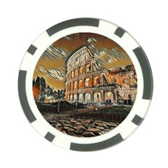 Colosseo Italy Poker Chip Card Guard by ConteMonfrey