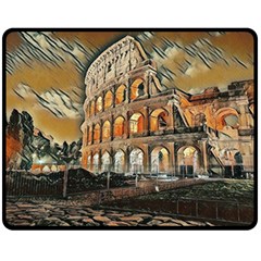 Colosseo Italy Fleece Blanket (medium)  by ConteMonfrey