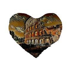 Colosseo Italy Standard 16  Premium Heart Shape Cushions by ConteMonfrey