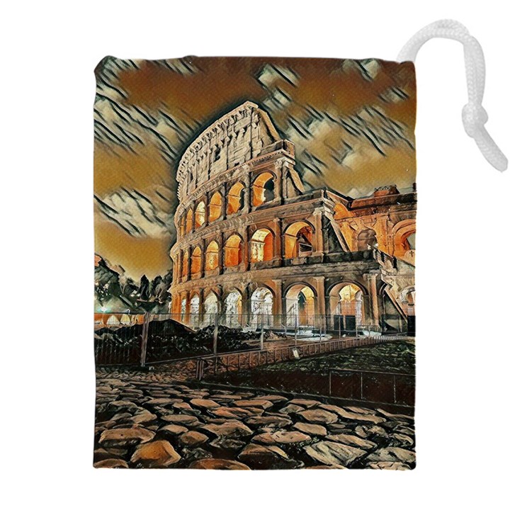 Colosseo Italy Drawstring Pouch (4XL)