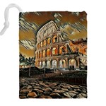 Colosseo Italy Drawstring Pouch (4XL) Back