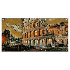 Colosseo Italy Banner And Sign 8  X 4 