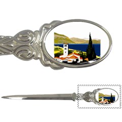 River Small Town Landscape Letter Opener by ConteMonfrey