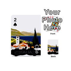 River Small Town Landscape Playing Cards 54 Designs (mini) by ConteMonfrey