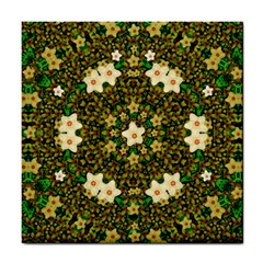 Flower Power And Big Porcelainflowers In Blooming Style Tile Coaster by pepitasart