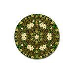 Flower Power And Big Porcelainflowers In Blooming Style Magnet 3  (Round) Front