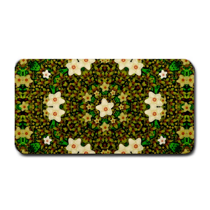 Flower Power And Big Porcelainflowers In Blooming Style Medium Bar Mats