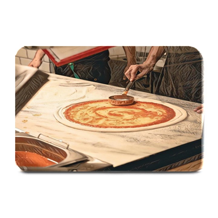 Let`s Make Pizza Plate Mats