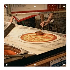 Let`s Make Pizza Banner And Sign 4  X 4  by ConteMonfrey