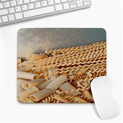 Pasta La Vista, Baby! - Italian Food Large Mousepads by ConteMonfrey