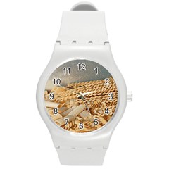 Pasta La Vista, Baby! - Italian Food Round Plastic Sport Watch (m) by ConteMonfrey