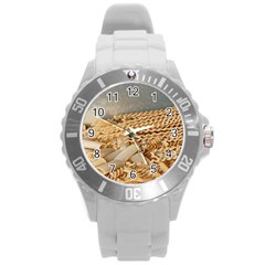 Pasta La Vista, Baby! - Italian Food Round Plastic Sport Watch (l) by ConteMonfrey