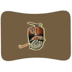 Beep, Beep! Vespa Lover Has Arrived! Velour Seat Head Rest Cushion by ConteMonfrey