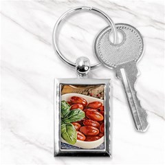 Fresh Tomatoes - Italian Cuisine Key Chain (rectangle) by ConteMonfrey