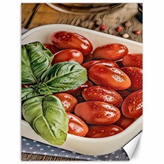 Fresh Tomatoes - Italian Cuisine Canvas 12  X 16  by ConteMonfrey