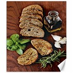 Oil, Basil, Garlic, Bread And Rosemary - Italian Food Canvas 20  x 24  19.57 x23.15  Canvas - 1